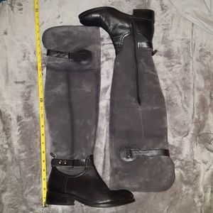 🖤DONATED🖤Over the knee boots. Leather/suede.